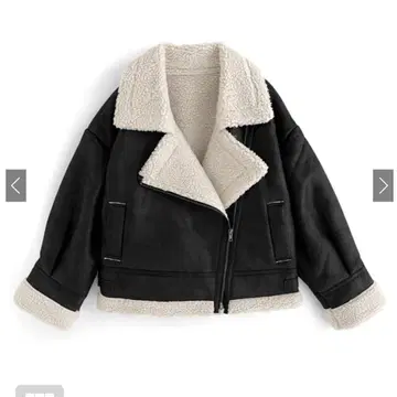 GRL 보아 칼라 가죽 자켓 [ fo1768 ]