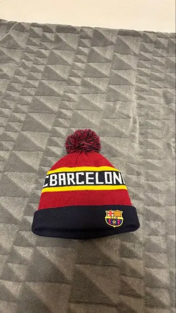 바르셀로나 봉봉 니트 모자 (비니)