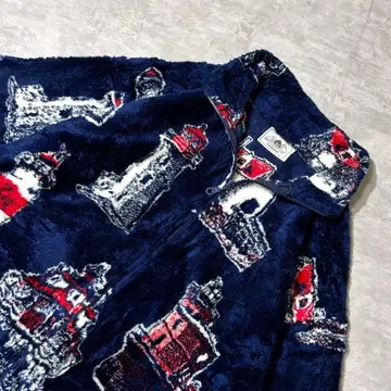 90s USA제 BLACK MOUNTAIN 등대 플리스 자켓