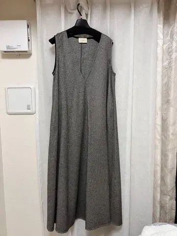 UNITED ARROWS 슬리브리스 원피스 그레이