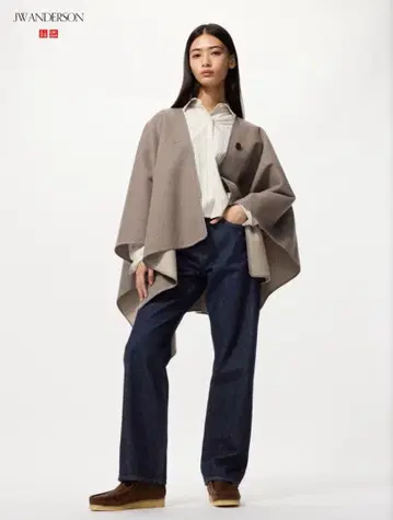 유니클로 JW ANDERSON 스트레이트 데님 23 사이즈