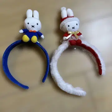 하우스텐보스 미피 산타 머리띠 2세트