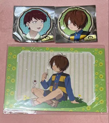 게게게의 수수께끼 봄/여름/가을/겨울 엽서 캔뱃지