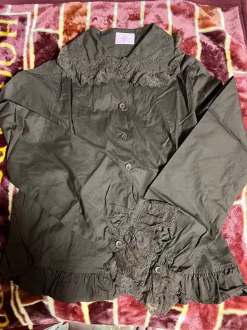 [ 거의 새상품 ] Angelic Pretty 브라운 블라우스