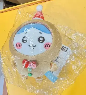 산타 모자 달린 봉제 인형