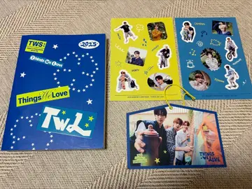 TWS 스티커 수첩 굿즈 묶음 판매 세트