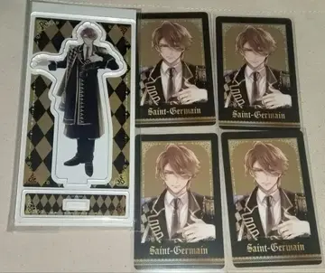 잘생긴 남자 뱀파이어 아크릴 스탠드 카드 백작