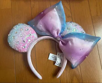 20주년 한정판 홍콩 디즈니랜드 스팽글 머리띠