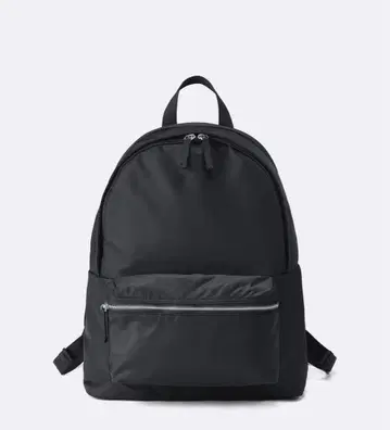GU 블랙 나일론 백팩