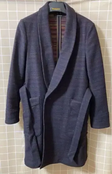 johnbull 젬블 숄카라 코트