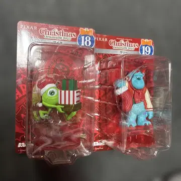 디즈니 크리스마스 오너먼트 복권 2025 마이크 샐리 세트