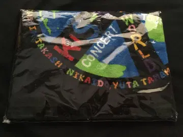 Kis-My-Ft2 2015 KIS-MY-WORLD 스포츠 타월 블랙