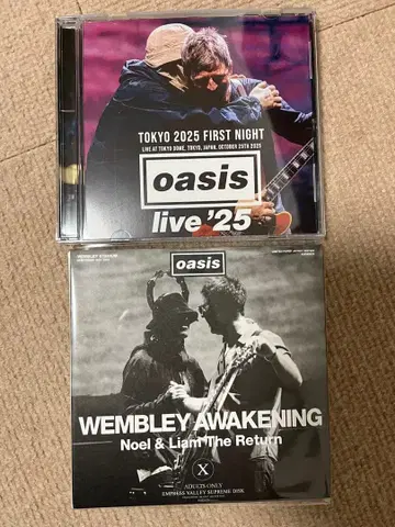Oasis TOKYO ,WEMBLEY AWAKENING 오아시스 앨범