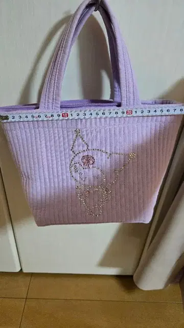 쿠로미 퀼팅 토트백