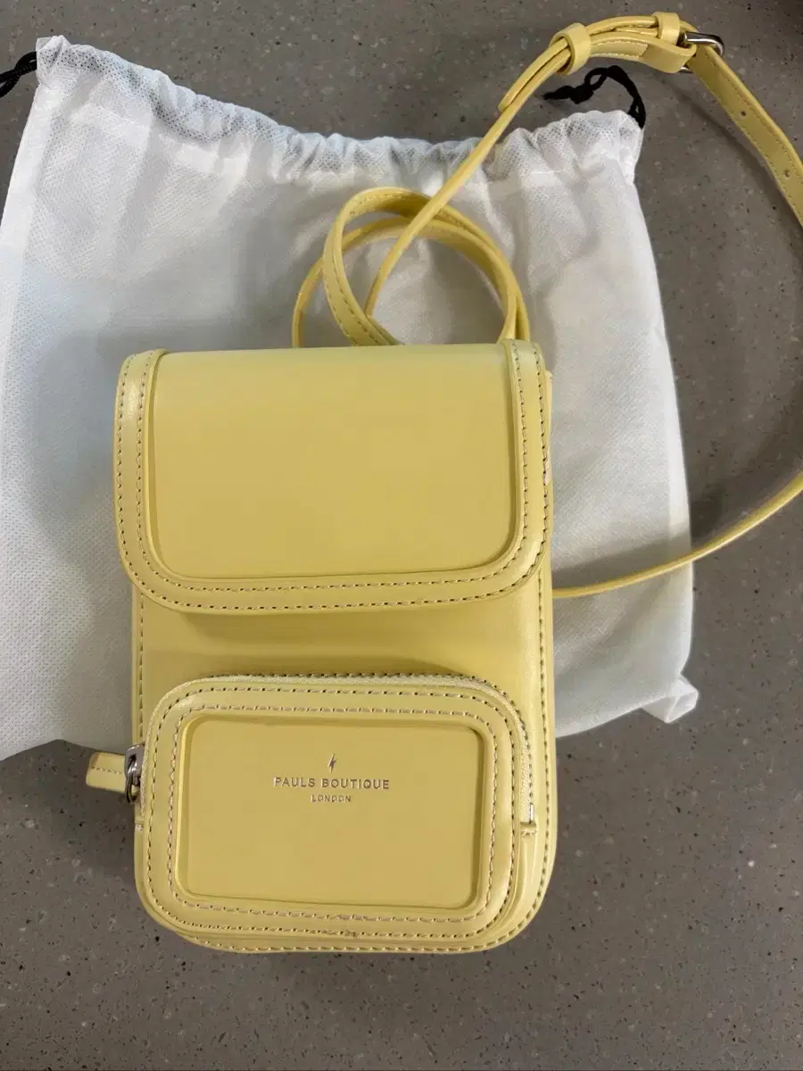 Paulsboutique Flynn FLIN Mini Cross Bag Yellow New