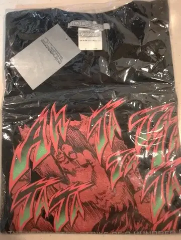 초레어? CPSPA 북두의 권 티셔츠 L 사이즈 택 다름 초레어