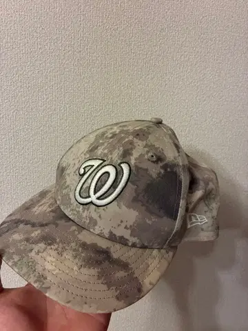 워싱턴 내셔널스 카모플라쥬 캡