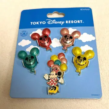 판매 종료 디즈니 미키 벌룬 핀 배지