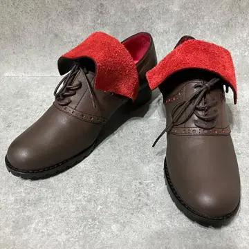 새상품 na:fan 나 브라운 신발 가죽 신발 [ 22.5 ]