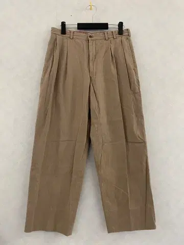 Papas 와이드 팬츠 L 남성용 파파스 드로우 스트링 허리 체크