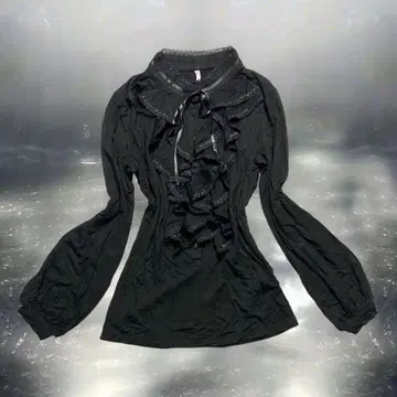 00s 프릴 레이스 리본 페어리 그런지 다크 코어 코켓 y2k