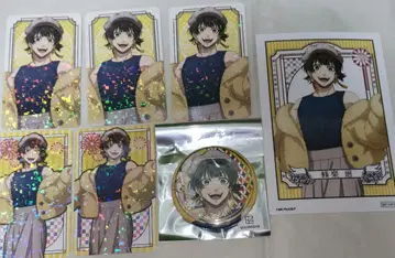 블루 록 AGF 화양절충 Y Line 카드 캔뱃지 특전 히바리 린