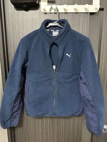 PUMA 네이비 플리스 자켓