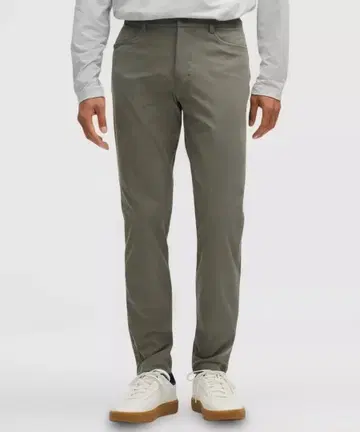 (고품질 중고) Lululemon ABC 슬림 5 포켓 팬츠 W36