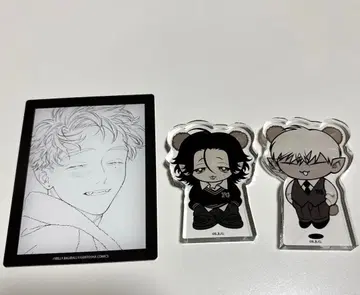 FANGS 빌리 발리 eeo cafe 아크릴 카드 아크릴 블록