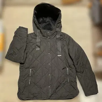 ZARA 아우터 퀼팅 자켓 다운 자켓 블랙