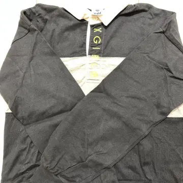 긴팔 피케 셔츠 블랙