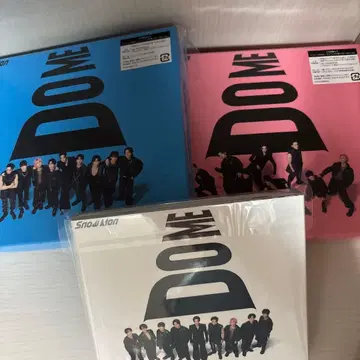 SnowMan I DO ME 초회 3형태 특전 포함