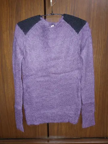 드리스 반 노튼 바이컬러 스웨터