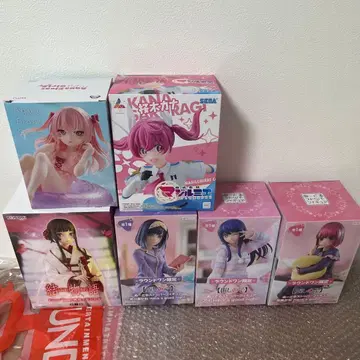 피규어 세트 여섯 개 묶음 판매 상자 없음