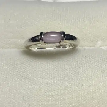 퍼플 스톤 925 실버 반지