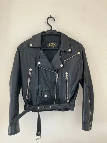 가죽 싱글 라이더 자켓