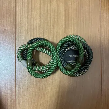 프랑스 럭스 포니테일 튜브 미사용 새상품 머리끈 8개 세트