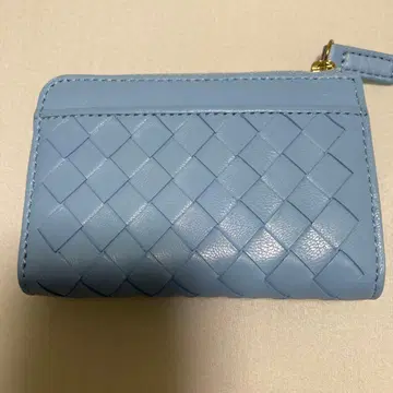 퓨어모에나 라이트 블루 코인 케이스 키링 내외부 포켓 새상품급