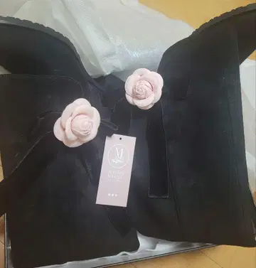 MAISON MARBLE 까멜리아 롱 부츠