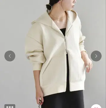 SHIPS quaranciel 분또 더블 지퍼 맨투맨 후드티