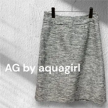 AG 바이 아쿠아걸 무릎 기장 타이트 스커트 새상품급 월드 오피스 936
