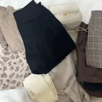 의류 묶음 판매 GRL Heather Studio clip 바지 백