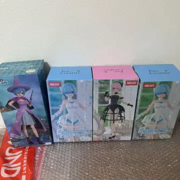 Re:Zero 피규어 4체 세트