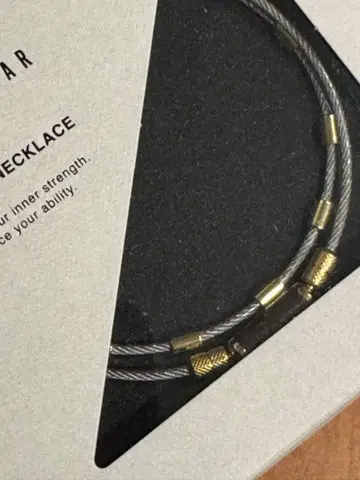 [ 구매자 한정판 ] 파워 기어 목걸이 Hyper mag necklace