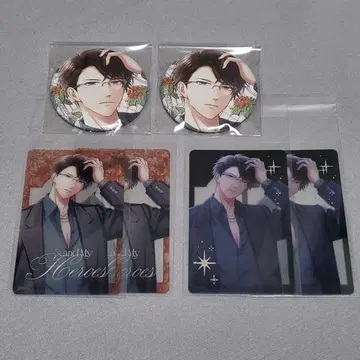 스타마이 AGF 아사기리 클리어 카드 특전 캔뱃지 세트