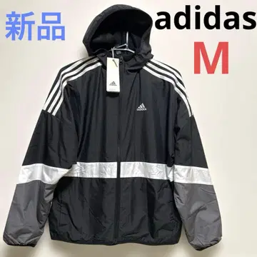아디다스 여성용 바스락 윈드 브레이커 속기모 후드티 M