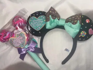 디즈니 펄 파루자 바넬로피 머리띠 & 스틱 세트