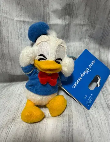 디즈니 도널드 덕 봉제 인형 스트랩 키체인 (울음)