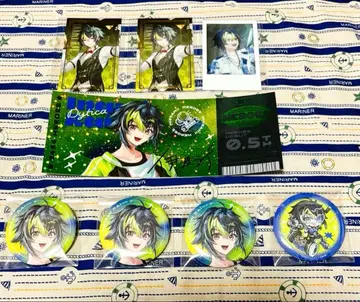 이하 라이 AGF 캔뱃지 홀로그램 카드 하프애니 고베 폴라로이드 칵테일