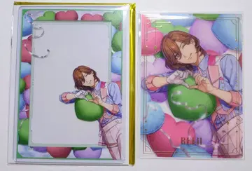 우타프리 AGF 클리어 카드 경질 카드 케이스 히메노미야 레니